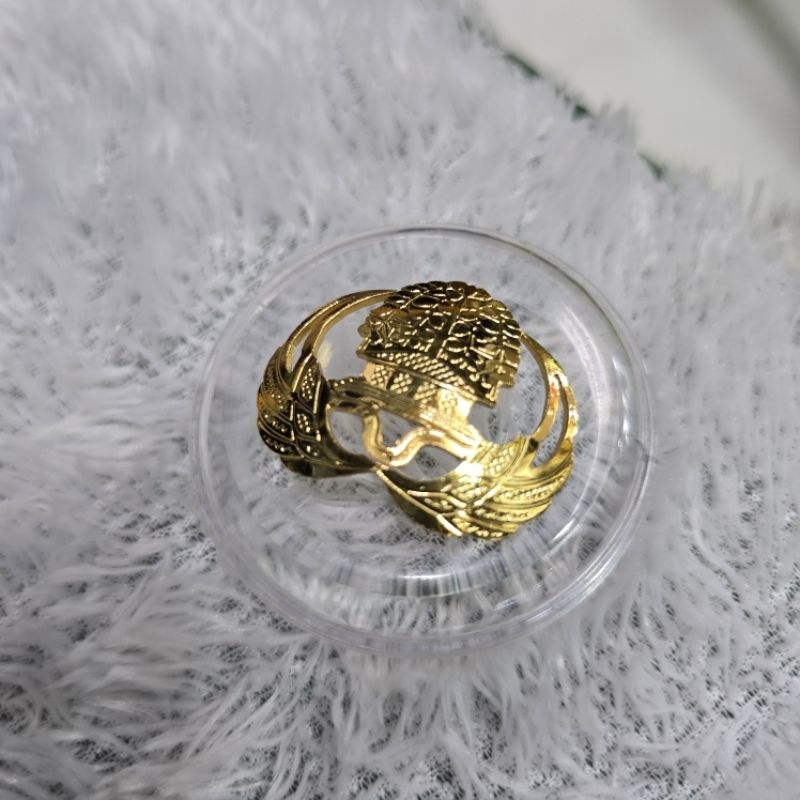 pin korpri kuningan /pin ASN / emblem pns / perlengkapan pns