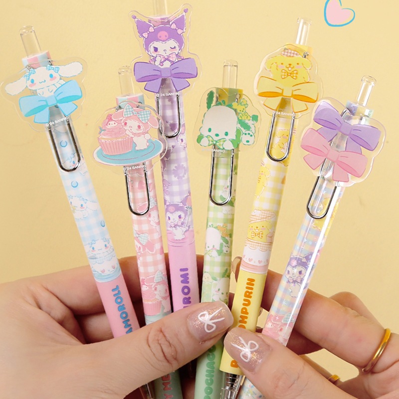 

UBe Shop | P03 Pulpen Gel SANRIO Blind Box Bolpoin Gel Karakter SANRIO dapat Random Lucu Untuk Siswa Sekolah