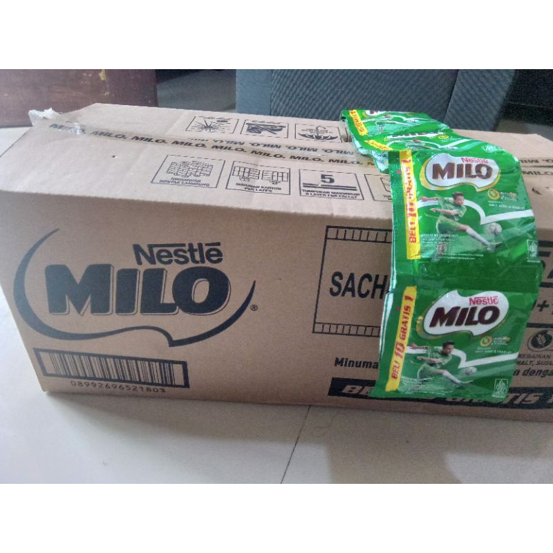 

susu milo/ nestle 22g 1 dus