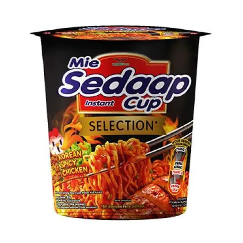 

SEDAAP MIE INSTANT KOREAN SPICY CHICKEN CUP 81g