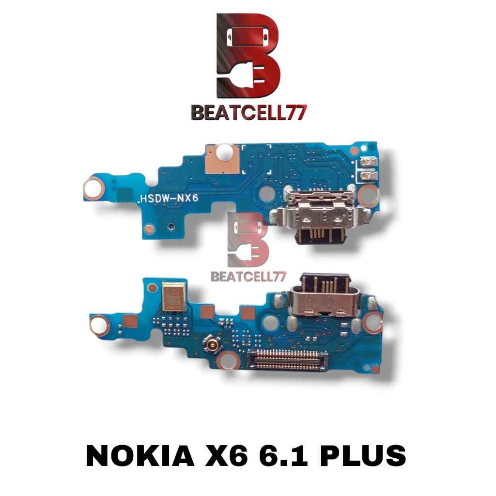 Konektor Charger Nokia X6 / 6.1 Plus Papan Pcb
