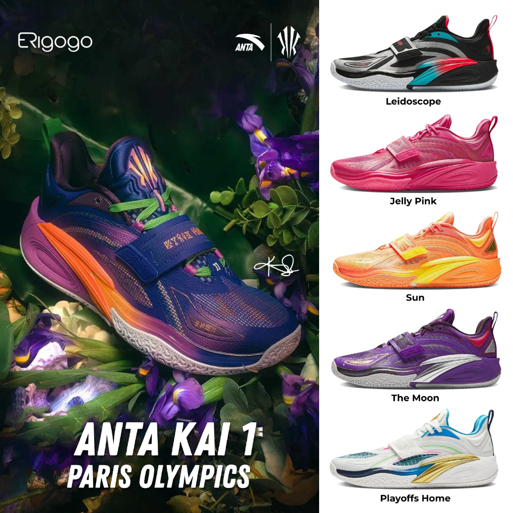 Anta Kai 1 Paris Olympics Men's-112431102S-6 & Anta Kai 1 Speed, Kai 2 Muse, ready Stock