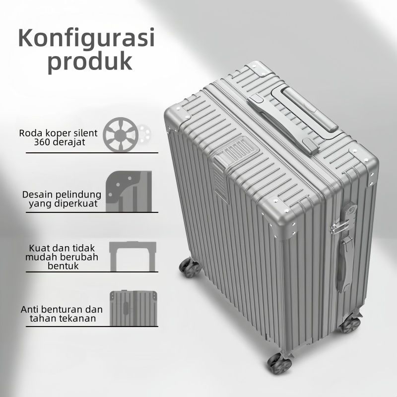 WAJIB PUNYA JZR koper Promo Koper tas koper traveling A916 Koper Polo Vienna Koper Fiber Ukuran