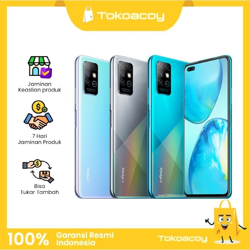 Infinix Note 8 6/128GB Garansi Resmi Fullset