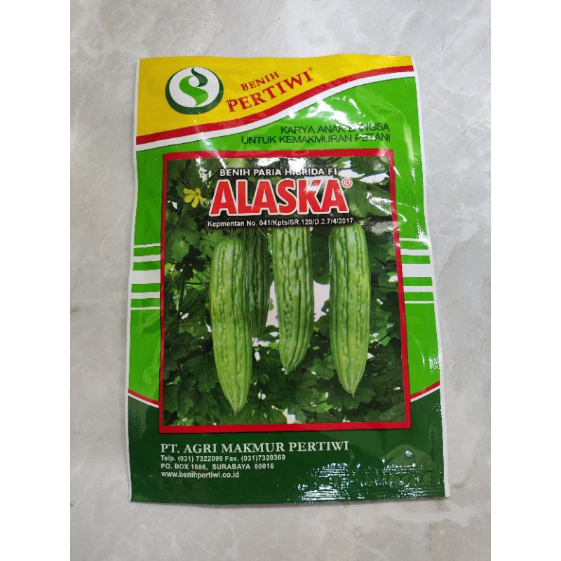 

BENIH PARE ALASKA F1 10 GRAM (55-60 BIJI) EXP. 2026 - BENIH PERTIWI