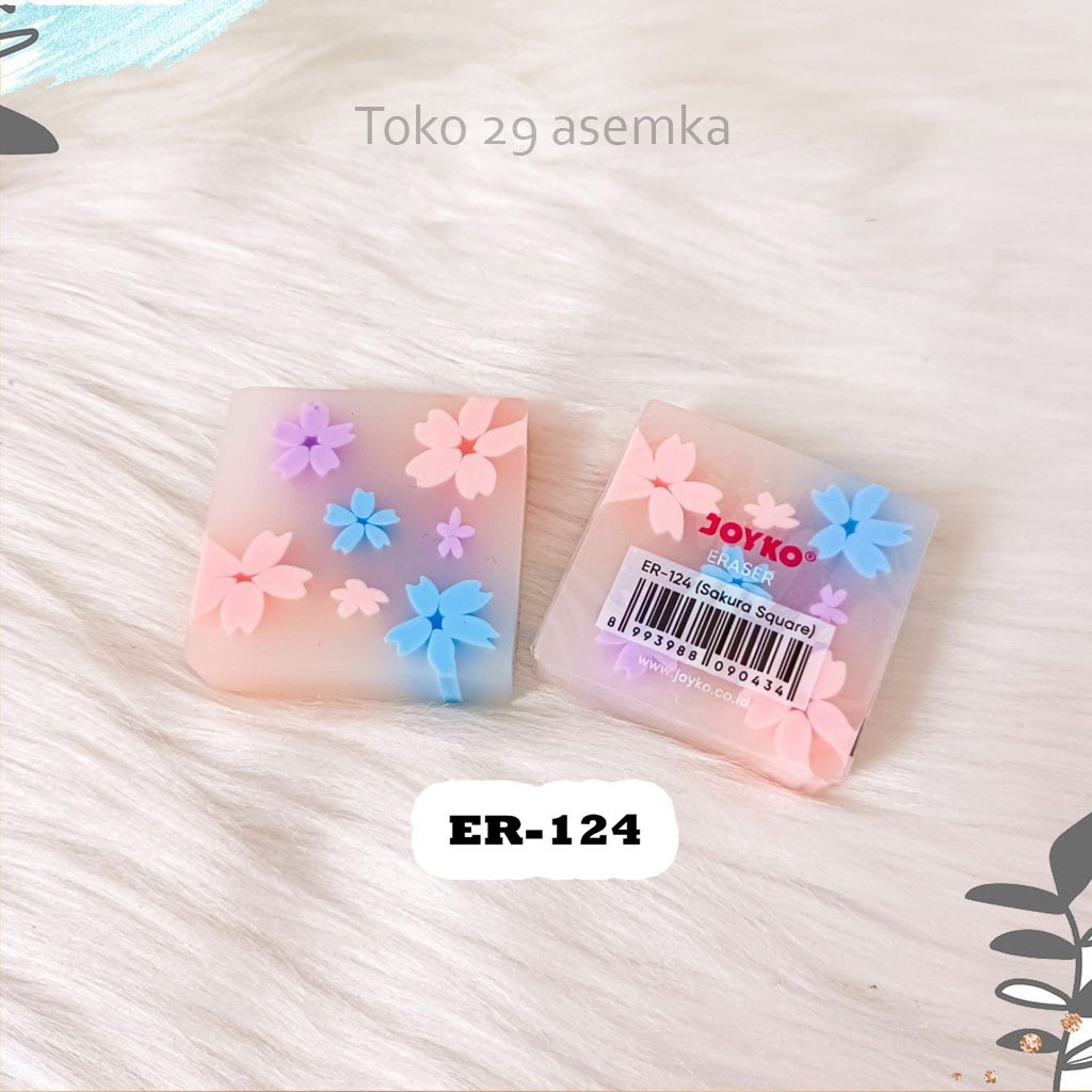 

PENGHAPUS SAKURA JOYKO ALAT TULIS ERASER BUNGA SAKURA ER-124 LUCU HAPUSAN UNIK MAKANAN COD