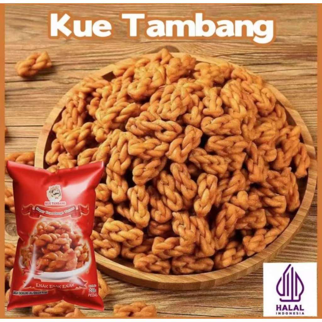 

Kue Tambang Polos 250gr Untir Untir Kiloan Cemilan Kue Kering
