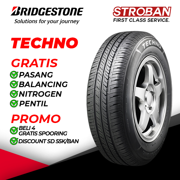 BAN BRIDGESTONE TECHNO 195/60 R15