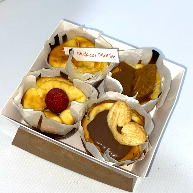 

[PO HANYA 1 HARI] Petite Burnt Cheesecake | hampers | Birthday cake | bingkisan | ultah
