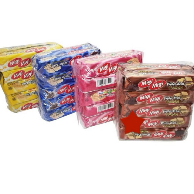

MIGI MIGI WAFER KRIM 1 PACK ISI 10 PCS