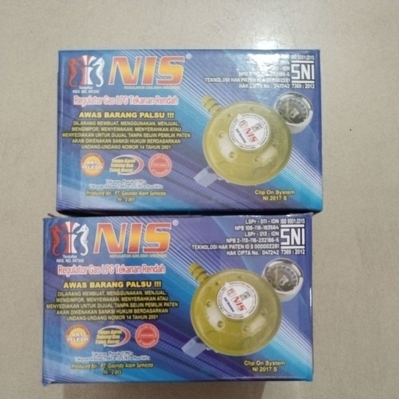 Regulator gas NIS