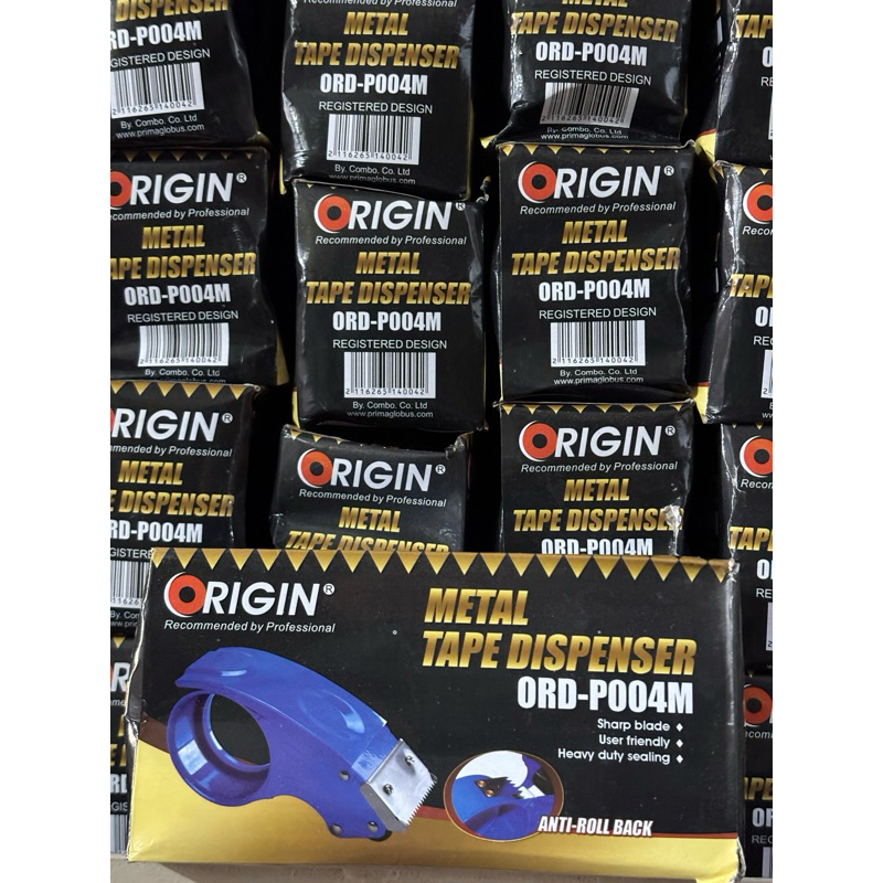 

Origin Tape Dispenser Cutter Besi Pemotong Lakban Isolasi ORD-P004M