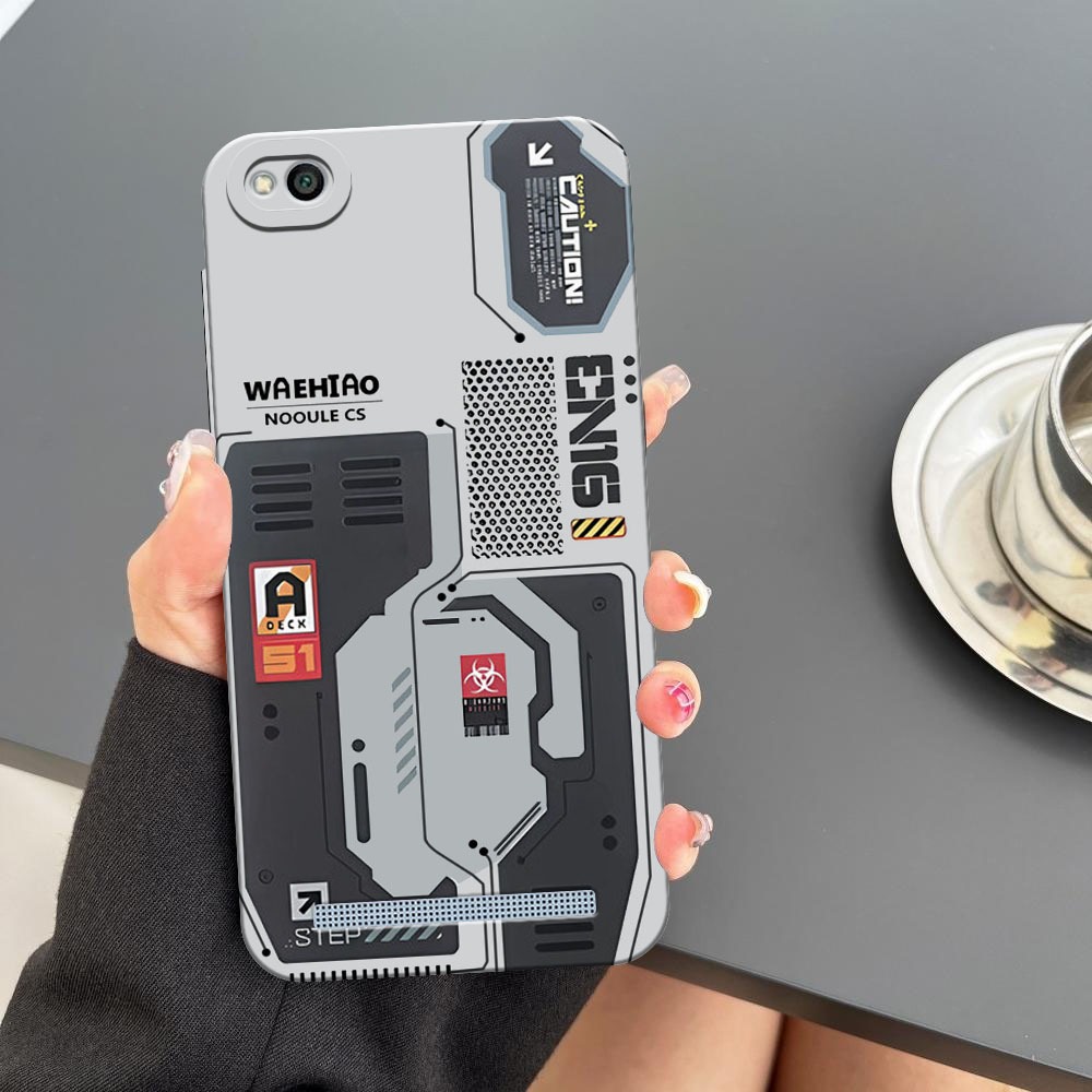 [BC01] Case Untuk Xiaomi Redmi 5A - Motif Mesin CPU Cyberpunk - Softcase Pro Camera, Casing HP, Peli