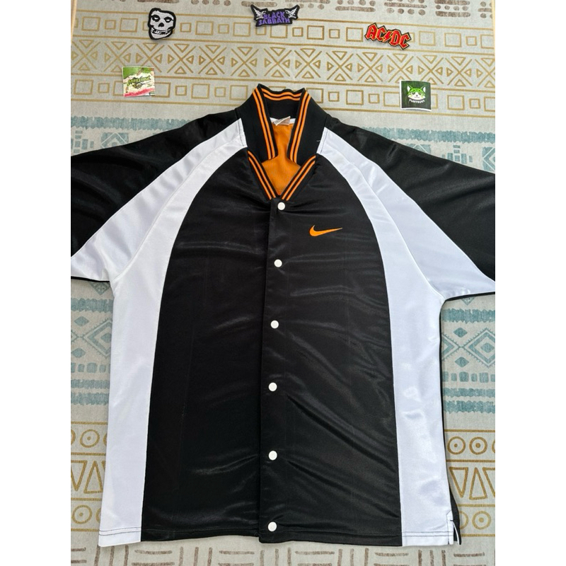 JERSEY/ KEMEJA NIKE VINTAGE RETRO 90's BLACK HALF