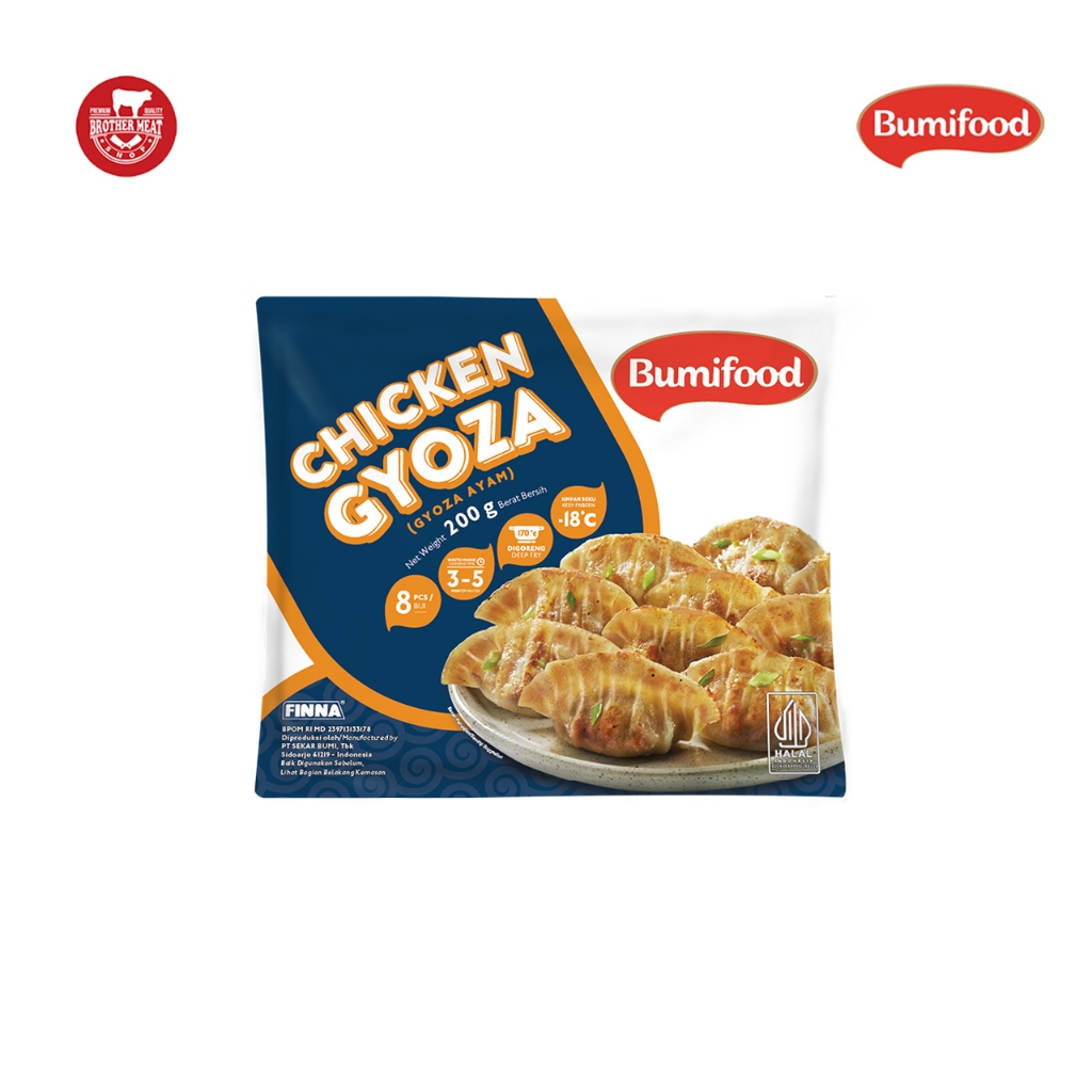 

Bumifood Chicken Gyoza 200gr - Brothermeatshop