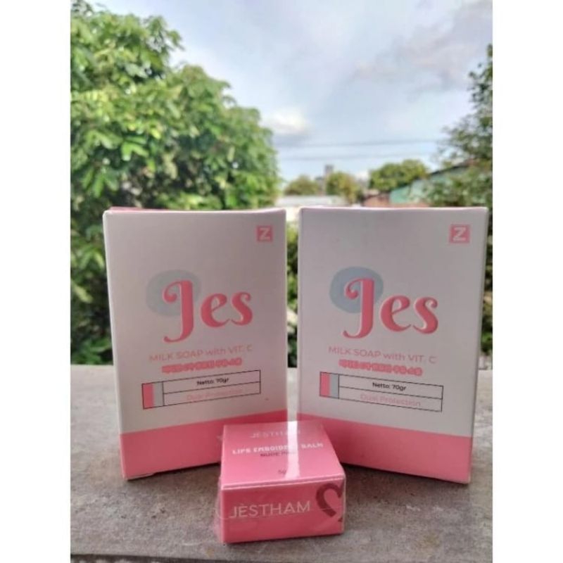 Jestham Skincare Milk Soap Inpuz (SI) sabun pemutih