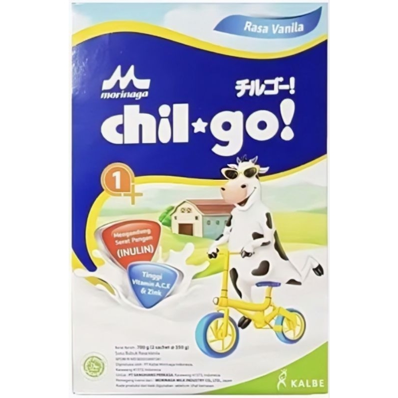 

Morinaga Chil Go 1+ Rasa Madu & Vanila Ukuran 700gr