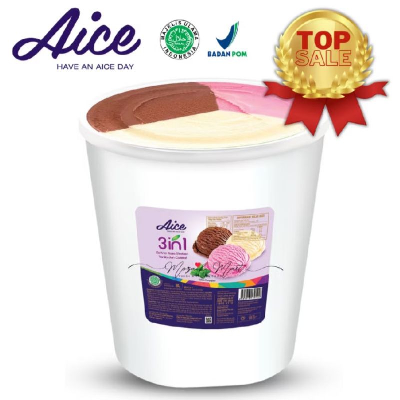 

es krim Aice 8 liter dan 5 liter mix rasa LANGSUNG KIRIM ke lok lngsng hrg 120rb