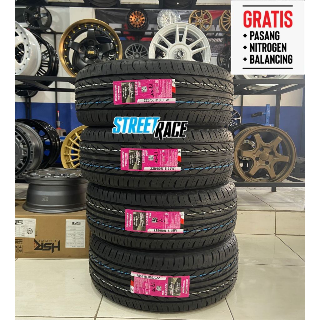 Ban Mobil Xpander Innova Hrv Brgstone Techno 225/50 Ring 18 Toko Ban Mobil Bekasi