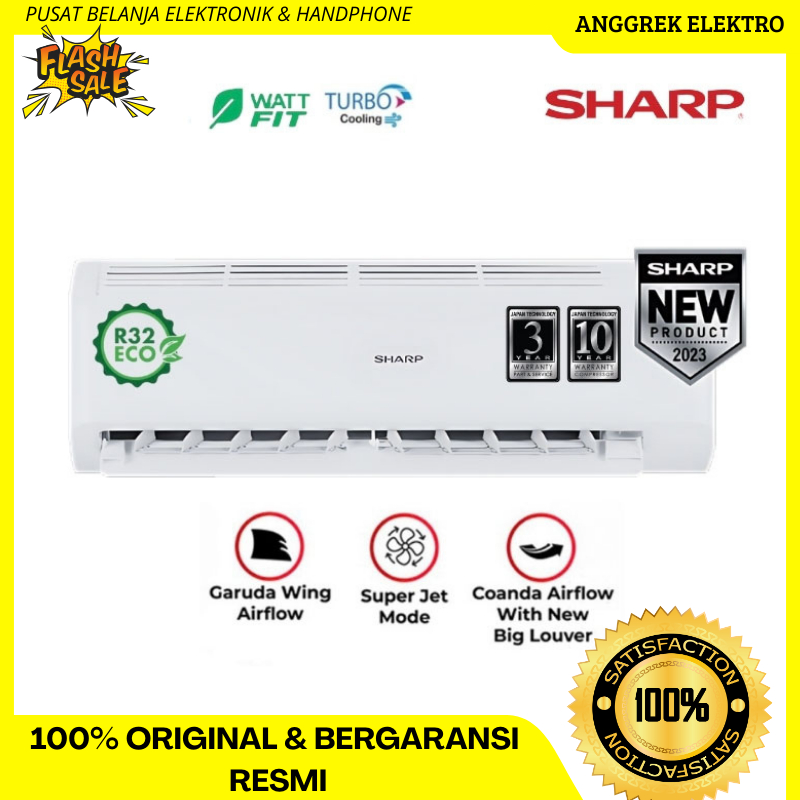 AC Sharp 3/4 PK AC Sharp 3/4PK AH-A7BEY LOW WATT