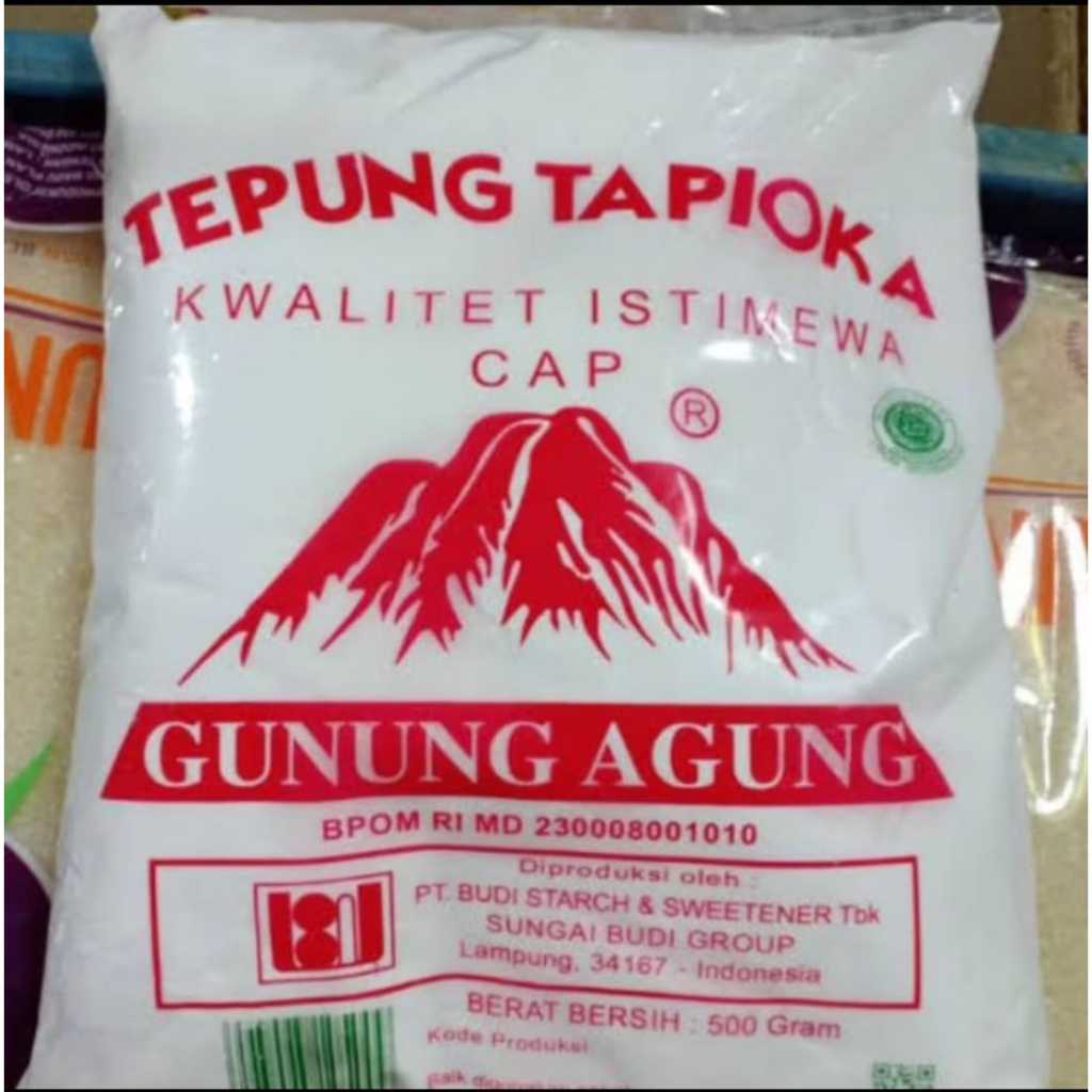 

TEPUNG SAGU TAPIOKA GUNUNG AGUNG 500 GR