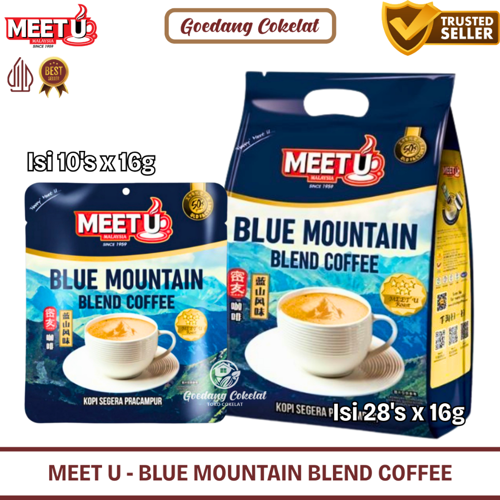 

RB MEET U Coffee Kopi Instant Malaysia / Coffeemix 3In1 / White Coffee 2In1 / Milk Tea / Minuman