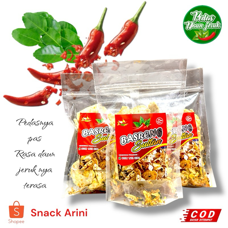 

BASRENG (baso goreng) pedas daun jeruk