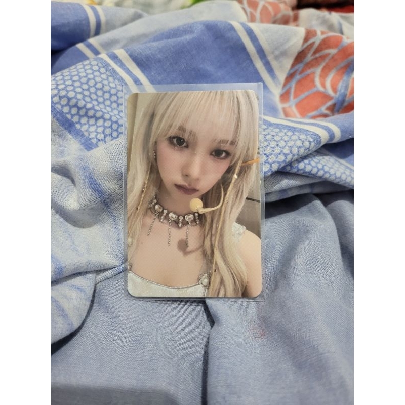 Karina photocard official benefit era spicy