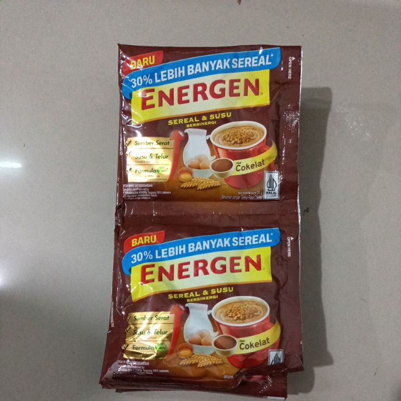 

Energen Sereal Dan Susu / Minuman Energen Sereal 30 gram isi 10 4 1 pcs Sembako