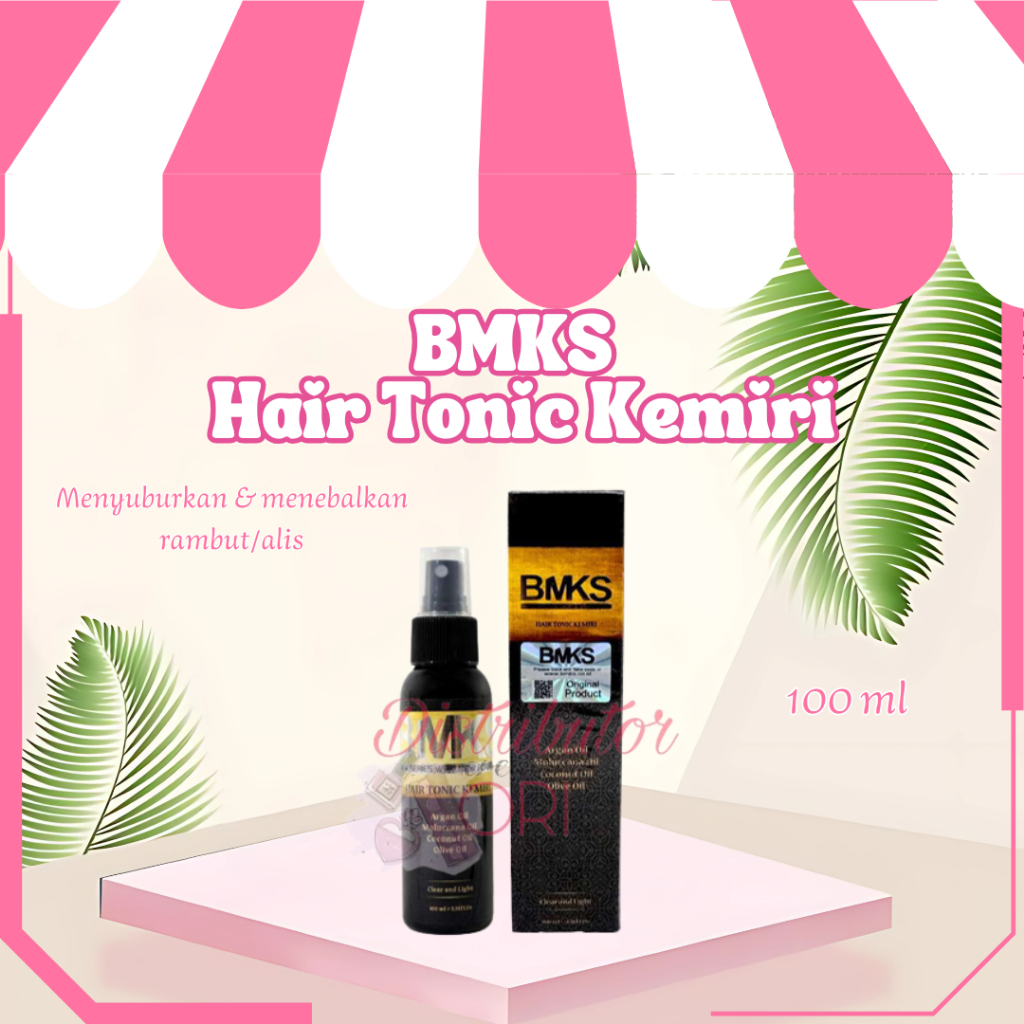 ORIGINAL BMKS Hair Tonic Kemiri / BPOM dan Original 100%