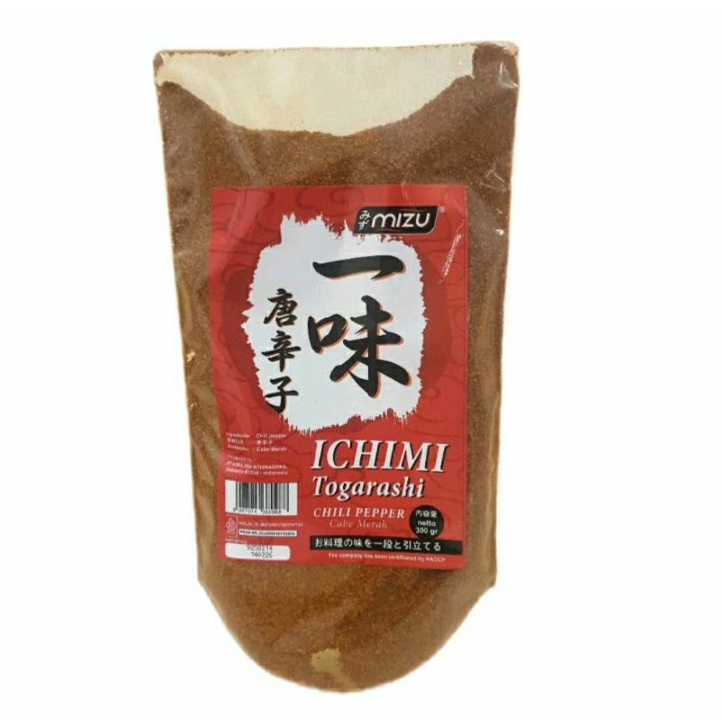 

Mizu Ichimi Togarashi Chili Pepper 300 gr / Cabe Merah Bubuk 300 gr