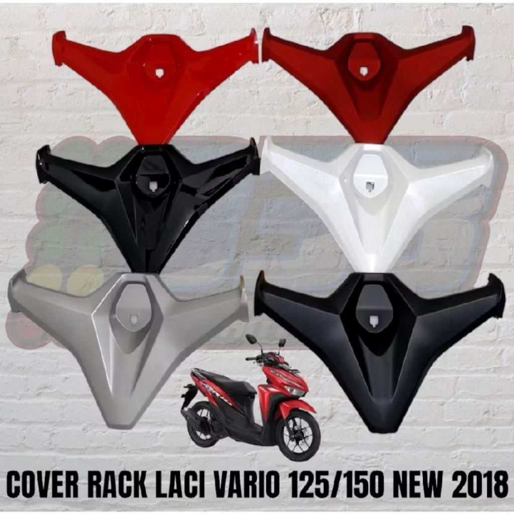 cover rack rak laci dasbor kupu kupu Vario 125 150 LED new k59j 2018 2021 coklat doff-merah doff-hit