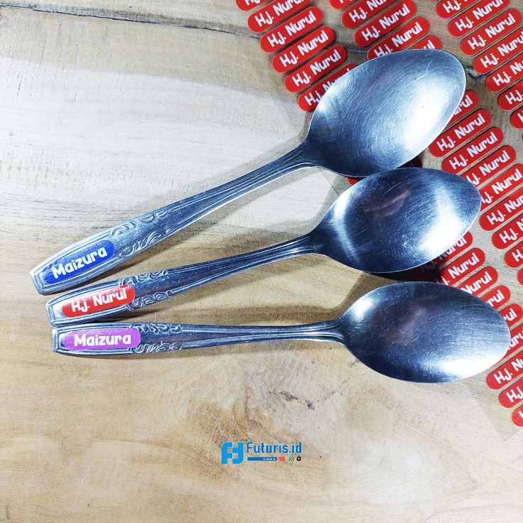 

Sadewa Sticker Print Perabot Sendok Permanen UV DTF Anti Air Sticker Penanda Barang