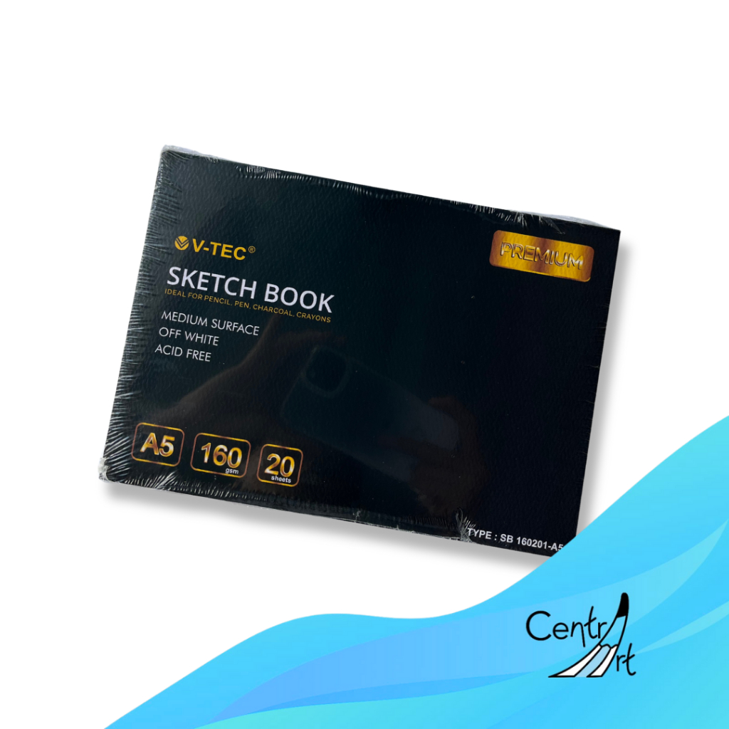 

Vtec sketch book buku gambar A3 / A5 130gsm