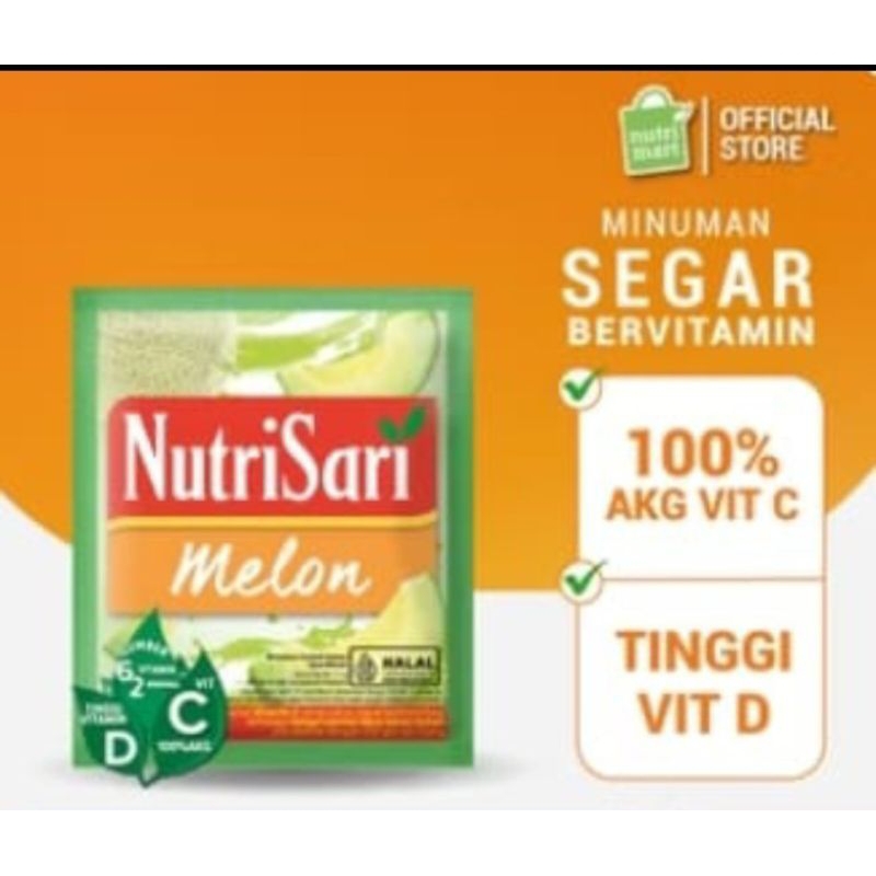 

nutrisari melon isi 40 sachet