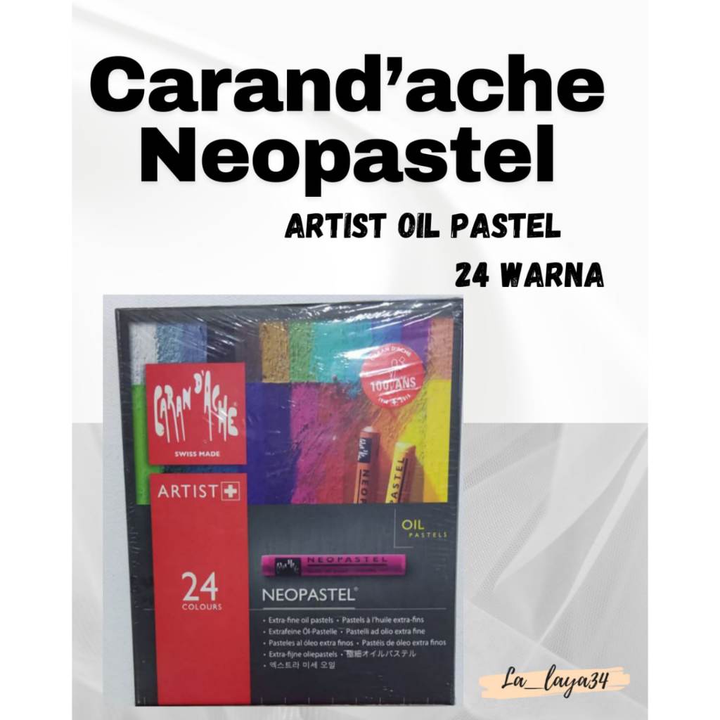 

Crayon / Krayon Carand'ache Neopastel Artist 24 warna, Crayon Carand'ache Neopastel Isi 24 warna, Crayon Carand'ache Neopastel Artist Oil Pastel Isi 24 warna