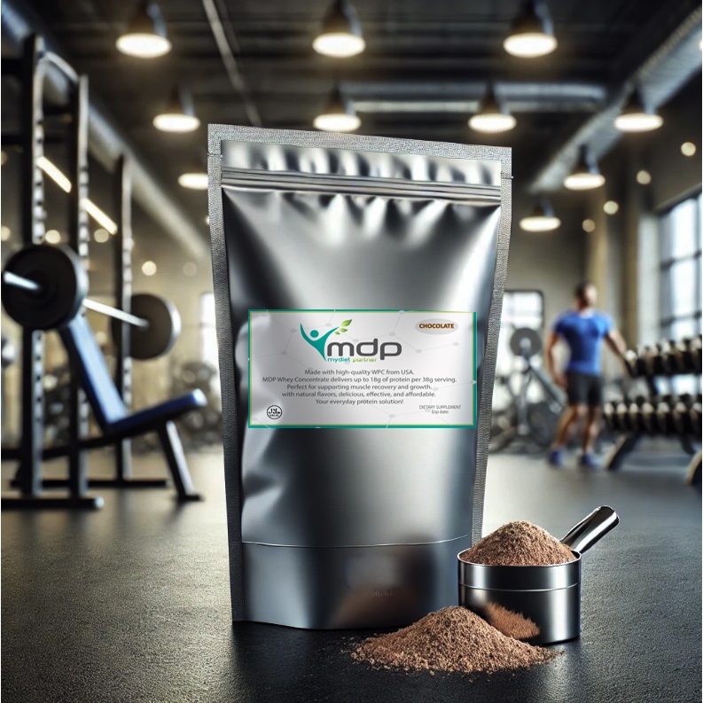 

MDP Whey Protein grosir / karungan khusus untuk di ecer gym fitness center 1kg