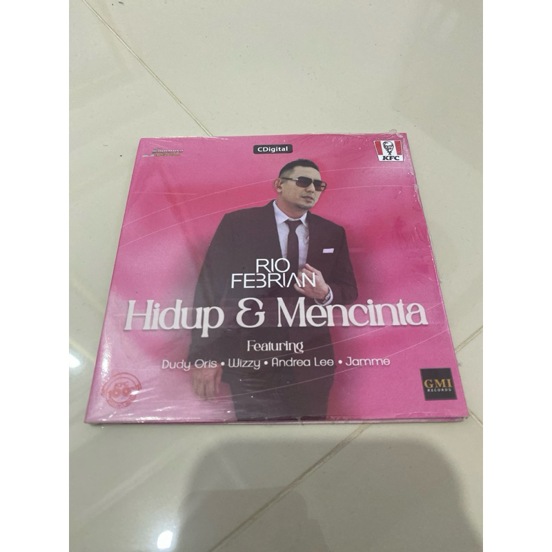 CD DIGITAL RIO FEBRIAN HIDUP DAN MENCINTA featuring duduOris, Wisnu, Andrea Lee, Jamee