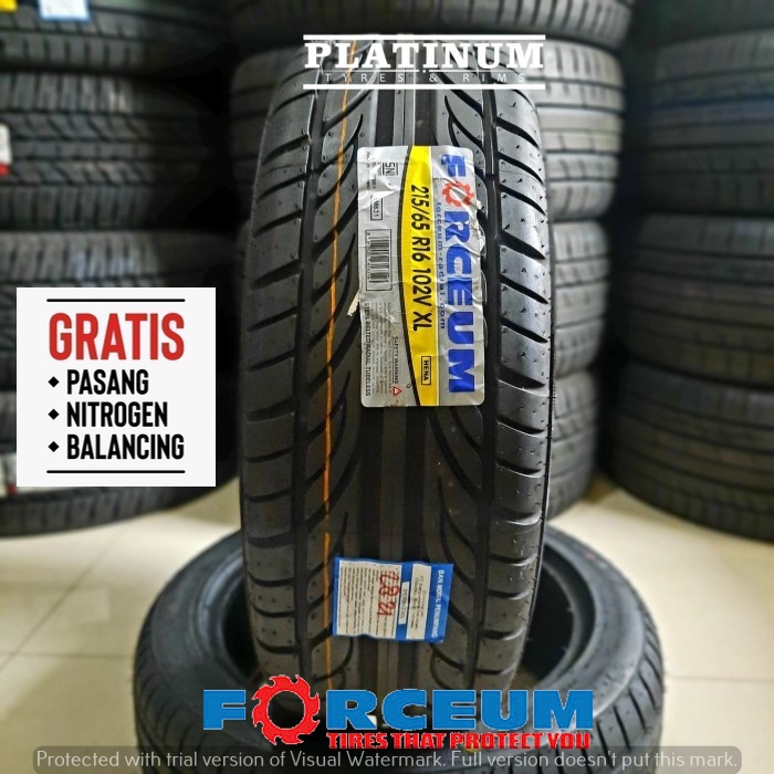 BAN MOBIL SEMISLICK MURAH FORCEUM HENA 215 65 R16 II 215/65 R16 FORCEUM