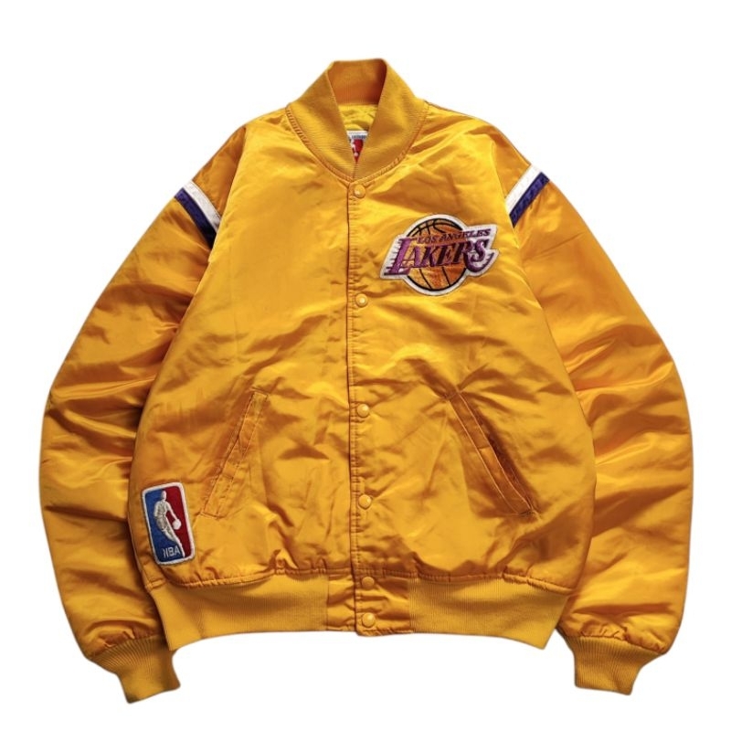Vintage 90s Starter x NBA x Los Angeles Lakers Varsity Jacket