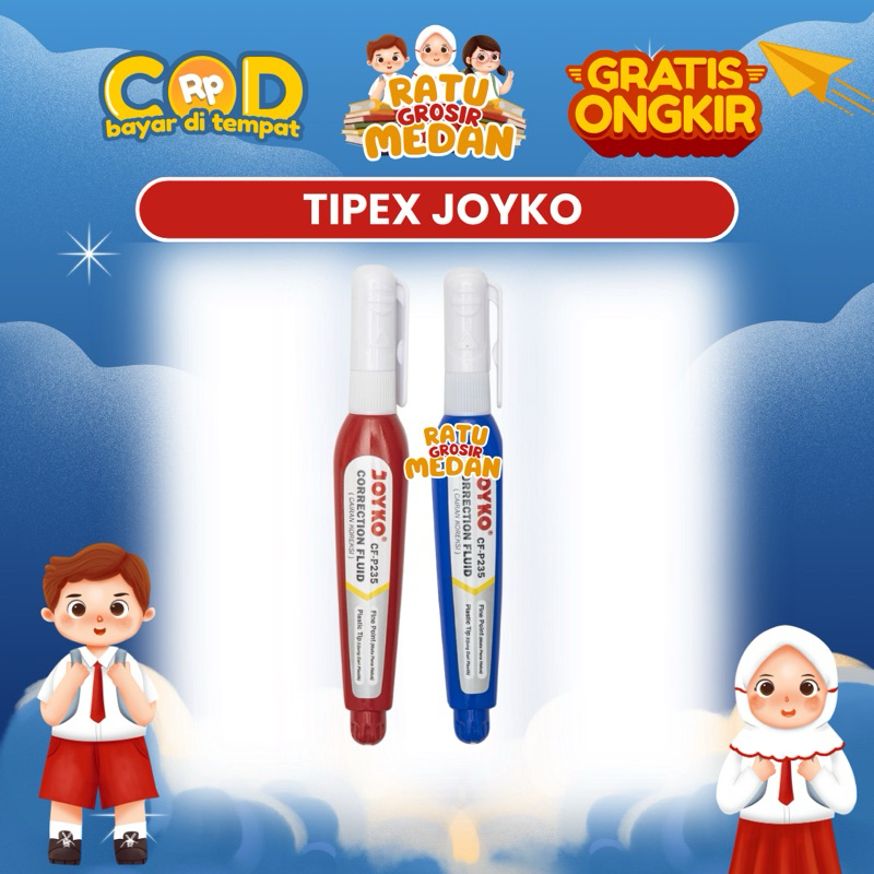 

TIP EX CAIR MINI JOYKO CF-P235 | CORRECTION FLUID JOYKO PER PCS
