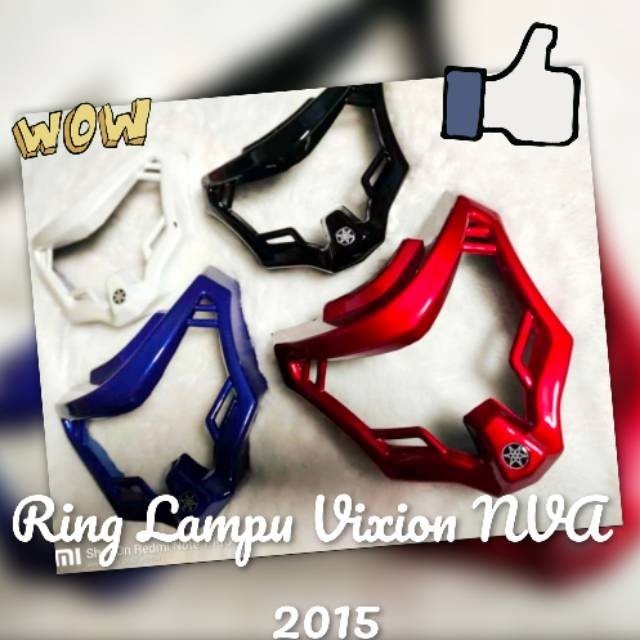 LIST LAMPU DEPAN COVER LAMPU DEPAN VIXION RING LAMPU VIXION NVA 2015