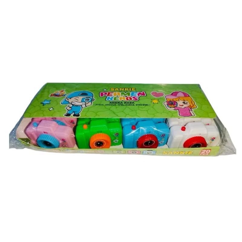 

PERMEN KERAS aneka rasa kamera isi 20 pcs