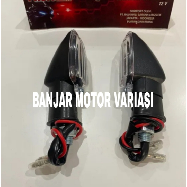 2 PCS Lampu Sein Vixion New Mini Standard Sen Vixion New Mini Byson Sein Vixion Old Mini Verza Aerox