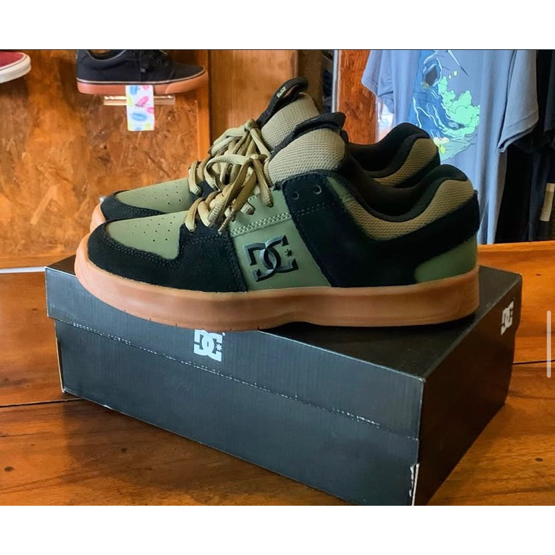 dc shoes • lynx zero • black/olive/gum