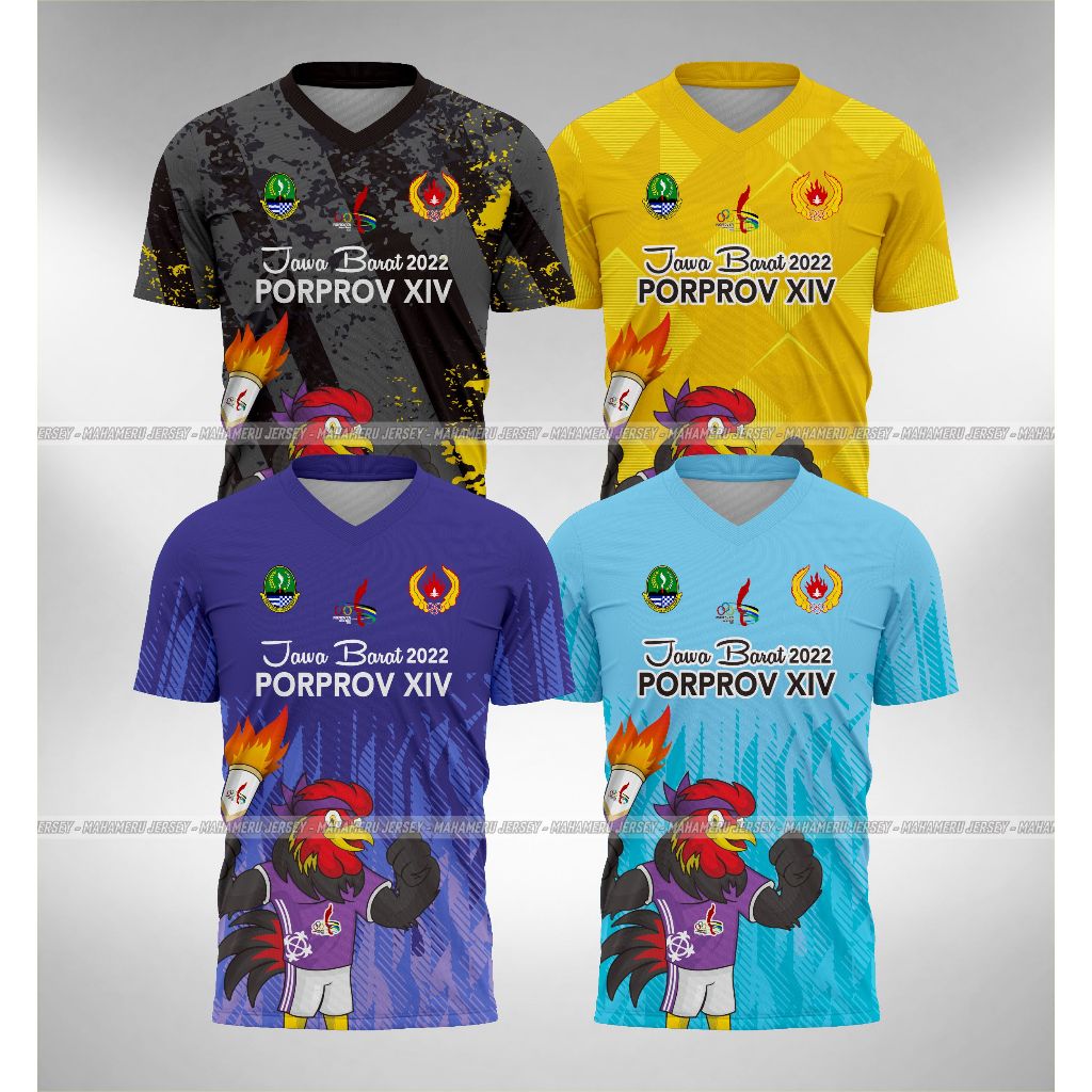 Jersey PORPROV JABAR 2022 Pekan Olahraga Provinsi Jawa Barat