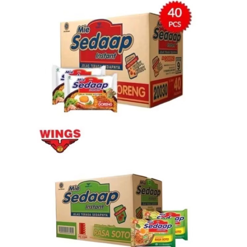 

sedap goreng / sedap soto per dus