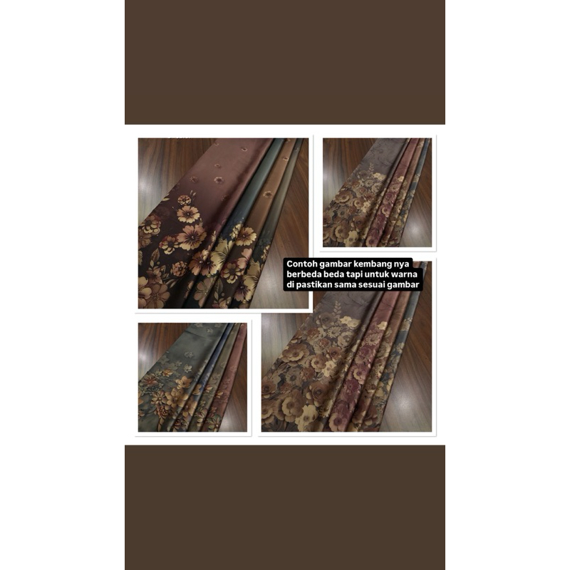 HOT SALE Gamis Armany Silk Tsabina Abaya Babydoll Free Jilbab Bahan Silk Saten Motif Kembang -