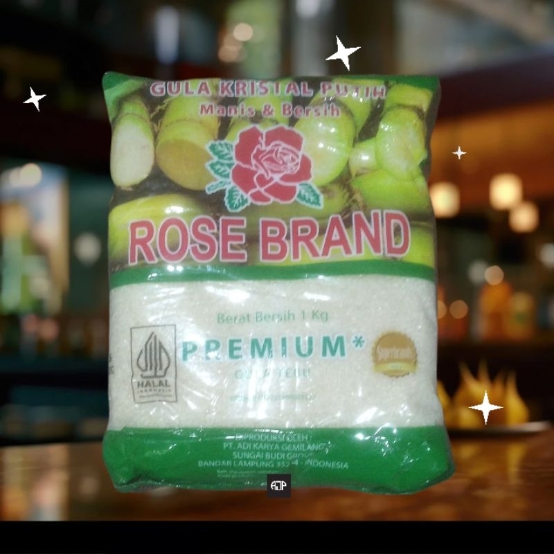 

Gula Kristal Putih Premium Rose Brand | 1 kg