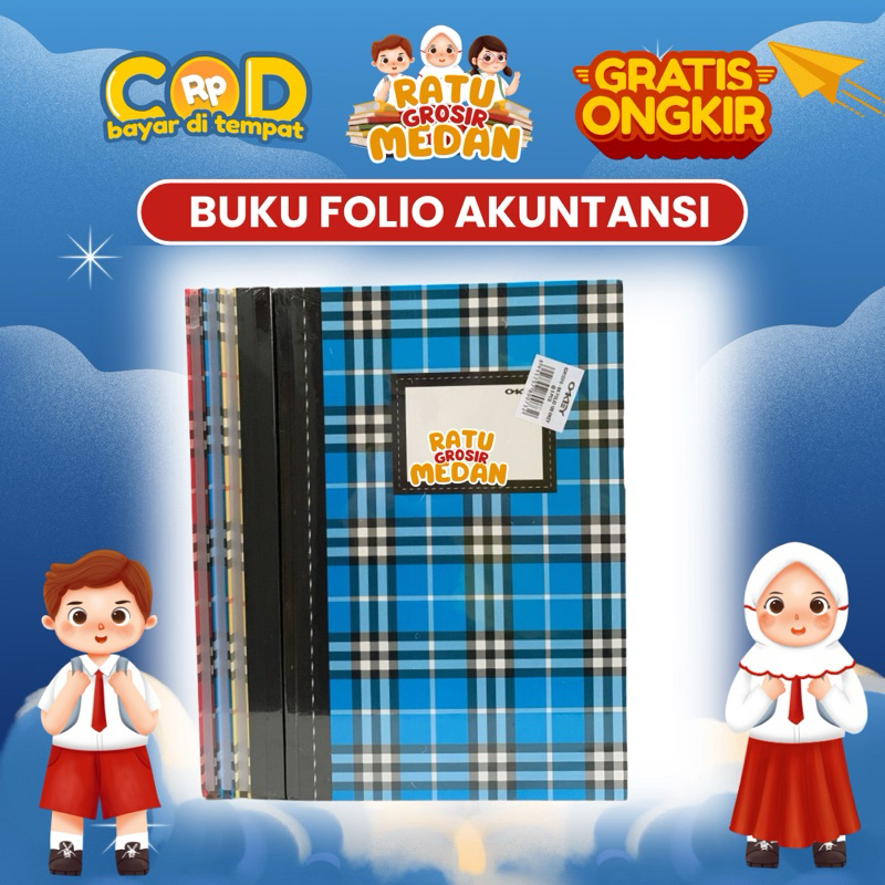 

BUKU FOLIO AKUNTANSI OKEY ISI 100 LEMBAR PER PCS